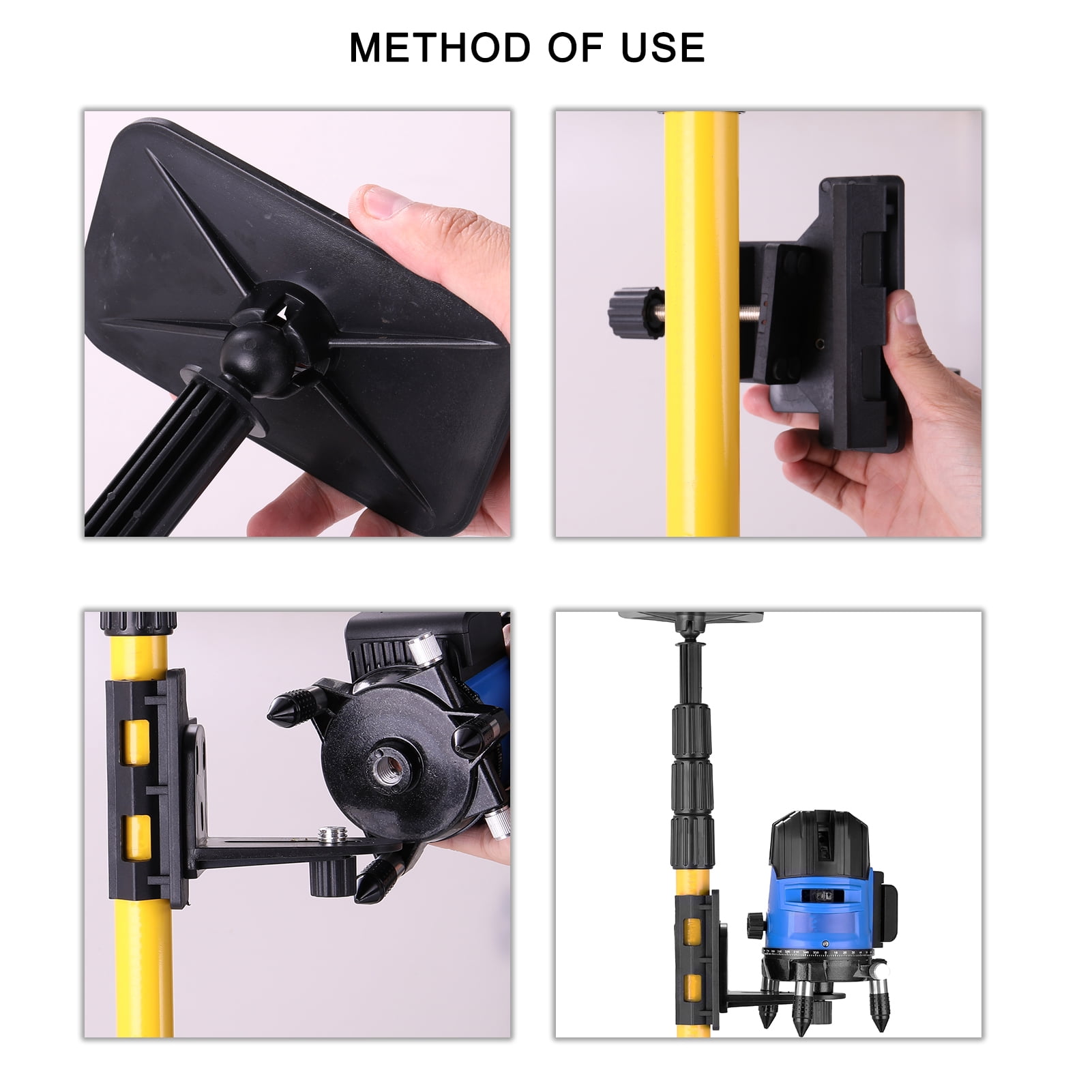 Telescopic Pole,1/4''and 5/8'' Alloy Adjustable Lift Rod Line Stand Support 1/4''and Adjustable Lift Stand Line L Er Xibany 5/8'' L 1.04-4.00m L Er Alloy Dsfen Buzhi Stand Port 1/4''and