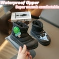thumbnail image 2 of Cyiecw Winter Boys Girls Snow Boots Waterproof Anti-slip Cotton Shoes Warm Padded Short Boots Candy Winter Boots, 2 of 7
