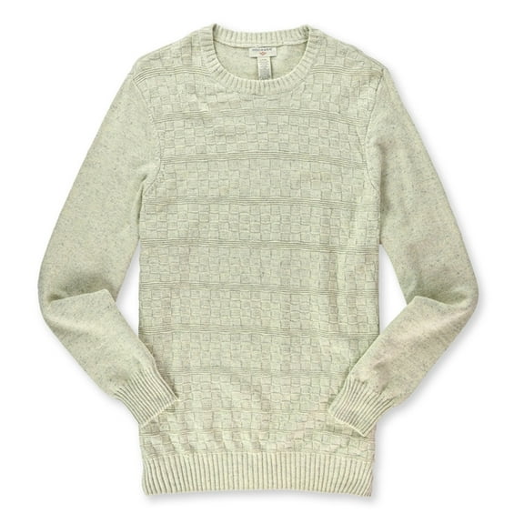 Dockers Mens Marled Wool Mix Pullover Sweater, Beige, Big & Tall, LT