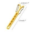 thumbnail image 7 of Tunhigl Stainless Steel Corn Cob Peeler & Stripper - Quick & Easy Kernel Remover Tool for Effortless Corn Threshing - Kitchen Essential Yellow, 7 of 7