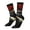 3 Black, variant on American Bald Eagle Warrior Crew Socks for Men & Women, Breathable Casual Athletic Ankle Socks