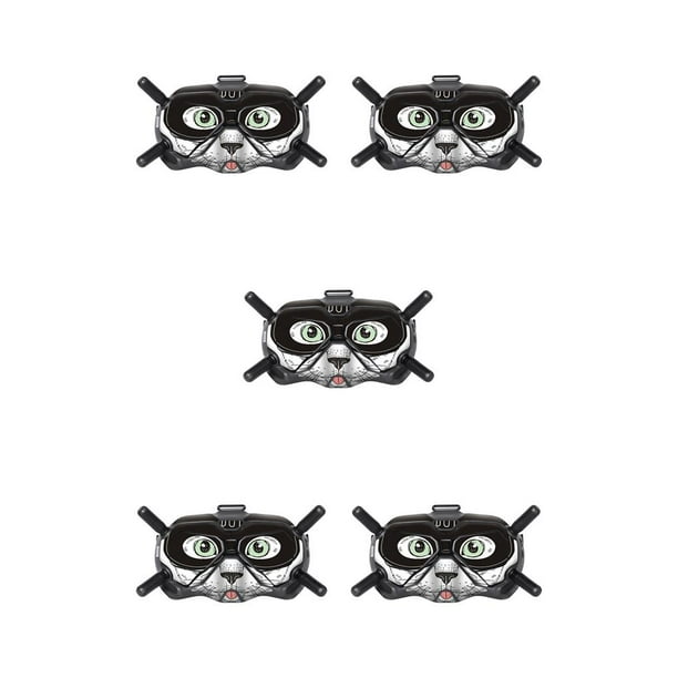 Methold gafas pegatina antiarañazos anticolisión gafas PVC calcomanía decoración Protector reemplazo para Type1 NO1