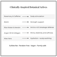 thumbnail image 4 of Bundles & Bits Scalp Therapy Shampoo & Repair + Restore Conditioner Set for Women & Men – Anti-Thinning Hair Growth System with Biotin, Rosemary, Rice Water & Caffeine – Sulfate Free, 4 of 7