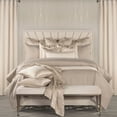 thumbnail image 2 of Siscovers The Great Gatsby Cotton Blend Duvet & Insert Set Radiant White - Queen, 2 of 5