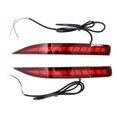thumbnail image 3 of 2pcs Tail Brake Signal Light Rear Bumper Reflectors Fog Lamp Replacement for Corolla 2019‑2020, 3 of 14