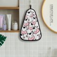 thumbnail image 4 of Cow Heart Pattern Hand Towel Quick Drying Home Storage Kitchen Towel Hooks Dish Cloths, 4 of 6