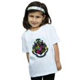 thumbnail image 2 of Harry Potter Girls Neon Hogwarts Crest Cotton T-Shirt, 2 of 5