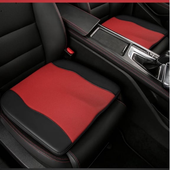 Car Seat Cushion for Vehicle Truck Van SUV Office Chair, Non Slip Memory Foam Booster Seat Cushion,1pack