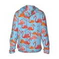 thumbnail image 3 of Balery Flamingo Men's Women's UPF 50+ Sun Protection Lightweight Hoodie Performance Long Sleeve Shirt for Fishing Running-Small, 3 of 9