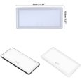 thumbnail image 4 of ABS Glass Car Sunshade Makeup Mirror Replacement Adjustable USB Charging Automotive Cosmetic Mirrors Part Accessories White, 4 of 9