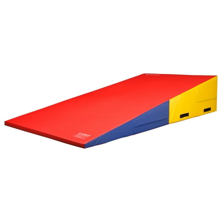 We Sell Mats Folding Gymnastics Incline Cheese Wedge Mat Walmart Com
