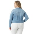 thumbnail image 2 of Jessica Simpson Women's and Women's Plus Uptown Jean Cropped Denim Jacket, 2 of 4