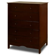 Molly Drawer Dresser in Espresso Finish