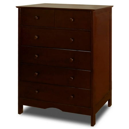 Molly Drawer Dresser in Espresso Finish