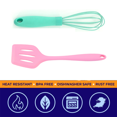 thumbnail image 3 of 2 Silicone Cooking Utensils, Non-Stick and Heat Resistant Kitchen Tools, Useful Cooking Gadgets, 3 of 5