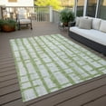 thumbnail image 6 of Addison Rugs Chantille Indoor/Outdoor Transitional Stripes Green Washable Rectangle Rug, 5' x 7'6", 6 of 6