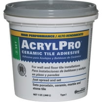 Custom Building Products ARL4000QT, Ceramic, White Tile Adhesive Industrial Sealant, 1 qt, 6 Piece