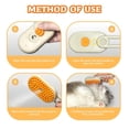 thumbnail image 5 of Crtynell Spray Cat Brush for Shedding - Cat/Dog Steam Brush, Cat Bath Brush, Pet Steam Brush, Cat Brush with Water - Pet Spray Hair Comb, Cat Hair Brush with Steamer (brown), 5 of 6