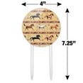 thumbnail image 2 of Acrylic Horses Southwestern Border Pattern Cake Topper Party Decoration for Wedding Anniversary Birthday Graduation, 2 of 7