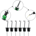 thumbnail image 4 of Precise Pouring Mastery, Set Of 6 Stainless Steel Pourers, Designed For Controlled Speed, Corrosion-Proof, Dishwasher Safe, Complete With Cleaning Tools, Ideal For Bars & Catering, 4 of 7