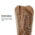 thumbnail image 4 of DREAM PAIRS Women's Cowboy Knee High Western Boots – Retro Embroidery Square Toe Cowgirl Boots with Side Zipper – Comfortable Tall Fashion Boots for Ladies, 4 of 8