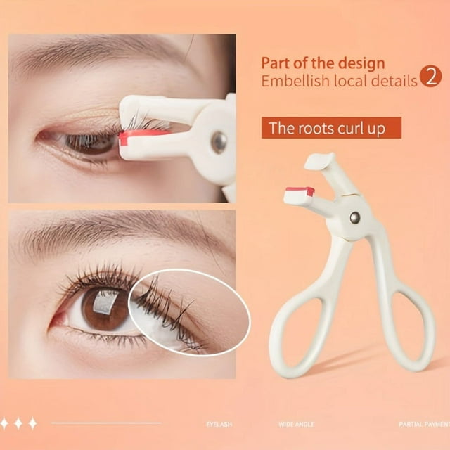 Wide Angle Eyelash Curler, Partial Eyelash Curler, Home Portable Eye Lash Curler, Quick Natural Curling Eye Lashes For Long Lasting