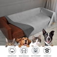 thumbnail image 4 of Manta de cama para mascotas Ameritex reversible 100% impermeable de terciopelo, 4 of 8