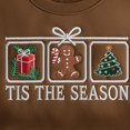 thumbnail image 2 of Tis The Season Embroidered Sweatshirt, Christmas Tis The Season Sweatshirt, Merry Christmas Shirt, Christmas Sweatshirt, Cute Winter Hoodie, 2 of 5