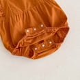 thumbnail image 7 of Toddlers Casual Jumpsuit Baby Spring New Onesie Newborn Crawling Clothes Sleeveless Thin Ha Clothes Bag Fart Clothes New Casual Winter Jumpsuits Orange 90, 7 of 7