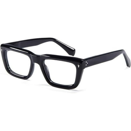 Big Rectangle Punk Acetate Glasses Frames Men Eyeglasses Women