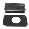 thumbnail image 4 of Mini Alcohol Stove, Stainless Steel Mesh Compact Alcohol Stove Black Windscreen Tear   For Outdoor, 4 of 8