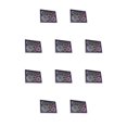 thumbnail image 1 of stanreset Transparent Stickers with Multiple Pattern Beautiful DIY Accessory Multi-Purpose Scrapbooking Kits for Card Making Cartoon 4 Cartoon 4 10Set, 1 of 6