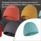 thumbnail image 3 of Gorro para adultos Sonducket Color Simple Invierno Engrosado, 3 of 6