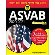 2020 / 2021 ASVAB For Dummies with Online Practice: Book + 7 Practice Tests Online + Flashcards + Video Paperback