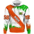 thumbnail image 3 of Sudadera con capucha con gráfico de mapa de la bandera de Níger Sudadera con capucha con emblema nacional de Níger para hombres Ropa casual Sudadera con capucha para hombre Suéteres deportivos para ni, 3 of 5
