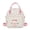 White, variant on Mini Backpack Convertible Crossbody Bag, Multi-Pocket Lightweight Casual Travel Bag