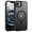 Black, variant on DOMAVER Case for iPhone 16e (2025) / iPhone 17e (2026) 6.1" Compatible with Mag-safe Matte Shockproof Anti-Scratch Protective Cover Magnetic Case Orange