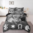 thumbnail image 2 of Erosebridal Rustic Cow Comforter Sets Queen Size, Western Animal Comforters & Duvets, Farmhouse Countryside Decor, Reversible, 2 of 8
