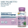 thumbnail image 3 of Solaray Guaranteed Potency Saw Palmetto Berry Extract, Softgel (Btl-Plastic) 160mg 30ct, 3 of 8