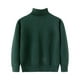 thumbnail image 2 of Cowsor Toddler Baby Boys Girls Knit Sweaters Turtleneck High Collar Fall Winter Soft Warm Sweater Pullover Tops, 2 of 7