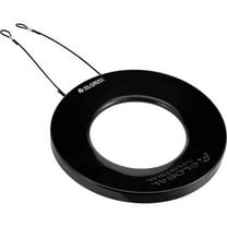 Global Industrial 732357 Replacement Lid for Outdoor Heavy-Duty Slatted Steel Trash Cans, Black