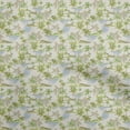 thumbnail image 1 of oneOone Polyester Spandex Light Green Fabric Tropical Diy Clothing Quilting Fabric Print Fabric By Yard 56 Inch Wide, 1 of 1