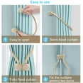 2 Pack Curtain Tiebacks The Most Convenient Drape Tie Backs