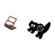 thumbnail image 5 of Organizador De Escritorio Con Reloj De Pared Decorativo, Caja De Almacenamiento Para Control Remoto De TV, Sin Tictac, Fácil De Leer, Adorno De Acrílico Para Oficina, Mesa De Cocina, Hotel,, 5 of 8
