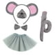thumbnail image 2 of Disfraz de ratón para niños y niñas, diadema con orejas de ratón para fiestas, actuaciones y cumpleaños. Estilo B, 2 of 9