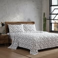 thumbnail image 5 of Wrangler - Twin XL Bed Sheets, Breathable & Wrinkle Resistant Bedding with Matching Pillowcase, Lightweight for Year-Round Use, Dorm Essentials (Boots N Hats Brown), 5 of 7