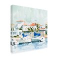 thumbnail image 3 of Trademark Fine Art Emma Caroline Beach Town Summer II Canvas Wall Art - 35x35, 3 of 5