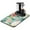White-75, variant on Washable Rubber Leaves Multicolored Flower Dish Drying Mats for Kitchen Counter Home Large Coffee Bar Pad Accessories and Decor for Utensils Stemware 23.5''x15.5''