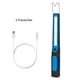 thumbnail image 3 of COB TRABAJO LUZ RECARGABLE LED LED antorcha con gancho Lámpara de inspección inalámbrica de gancho Linterna Linterna Hogar interior Garaje al aire libre Azul Kearding OD011048-03B, 3 of 7