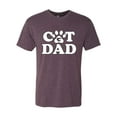 thumbnail image 2 of Wild Bobby, Best Cat Dad Daddy Gift, Pop Culture, Men Premium Tri Blend Tee, Vintage Purple, X-Large, 2 of 3